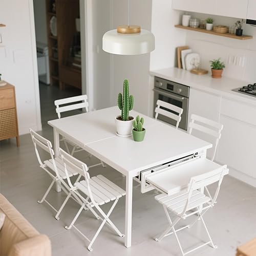 Miniatura 3 de Lámpara colgante grande moderna, 17.7 pulgadas, pantalla crema, madera natural, lámpara simple para comedor, mesa de cocina