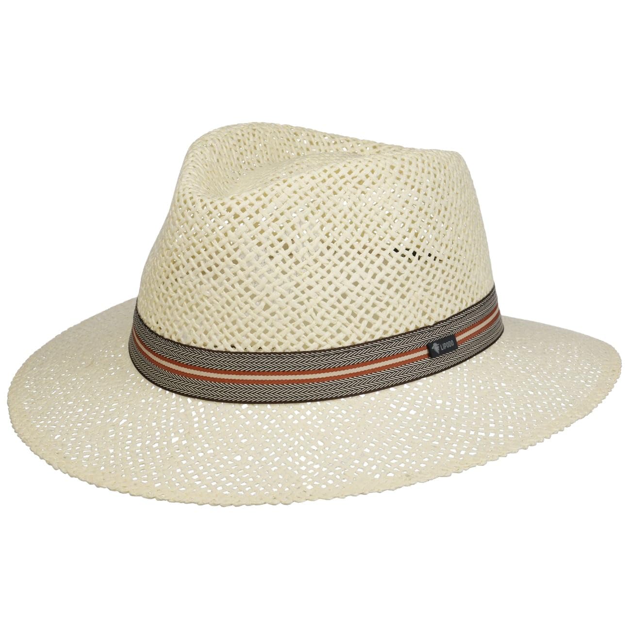 Lipodo Women's Cream White Namanto Traveller Straw Hat By
