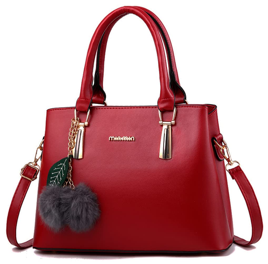 Women's Leather Handbag Tote Shoulder Bag Crossbody Purse