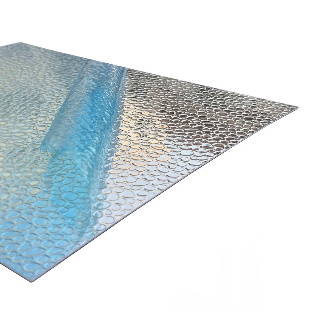 Lastra Di Alluminio, Pannelli Metallici, Motivi Martellati, Lamiera Di Alluminio Riflettente a Specchio Goffrata, Spessore 0,3-1 Mm, Lastra Di Alluminio All'86% Come Riflettori Di Prodotti So
