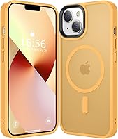 Vista 34 de Funda compatible con iPhone 14/13 [compatible con Magsafe y protección de grado militar] Funda delgada magnética translúcida mate para iPhone 13/14