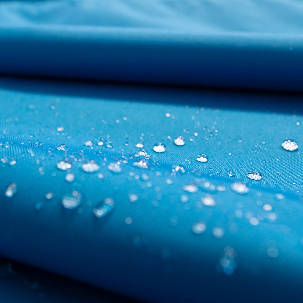 Bruni Sitzsack-Wechselhülle (blau) inklusive Innenhülle - Sitzsack-Bezug für alle rechteckigen 180 x 140 cm XXL-Sitzsäcke, Indoor- und Outdoor-Sitzsack-Hülle ohne Füllung