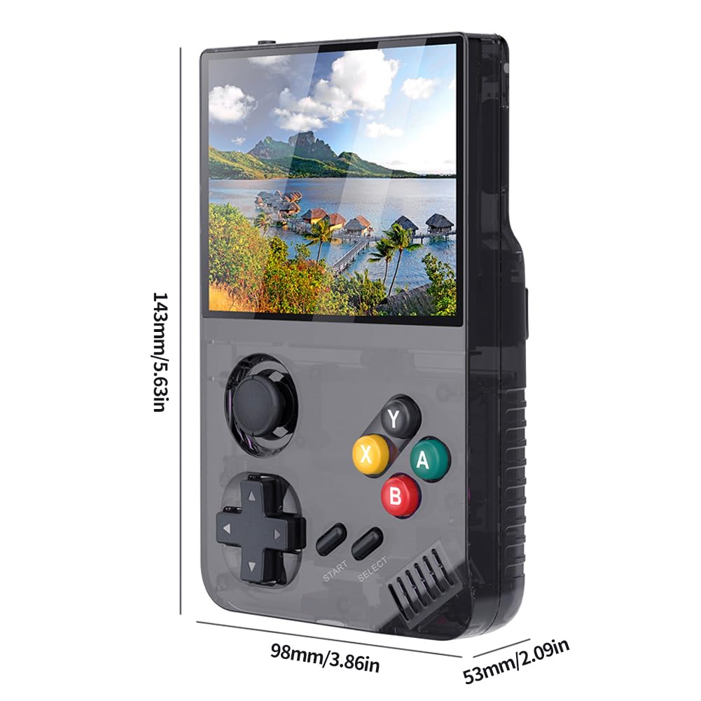 M19 Console di gioco portatile Mini console di gioco portatile Schermo IPS da 3,5 pollici 4K HD for gli amanti Adulti Bambini Ragazzi Migliori regali