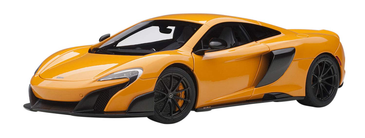 Amazon | AUTOart 1/18 マクラーレン 675 LT オレンジ 完成品 