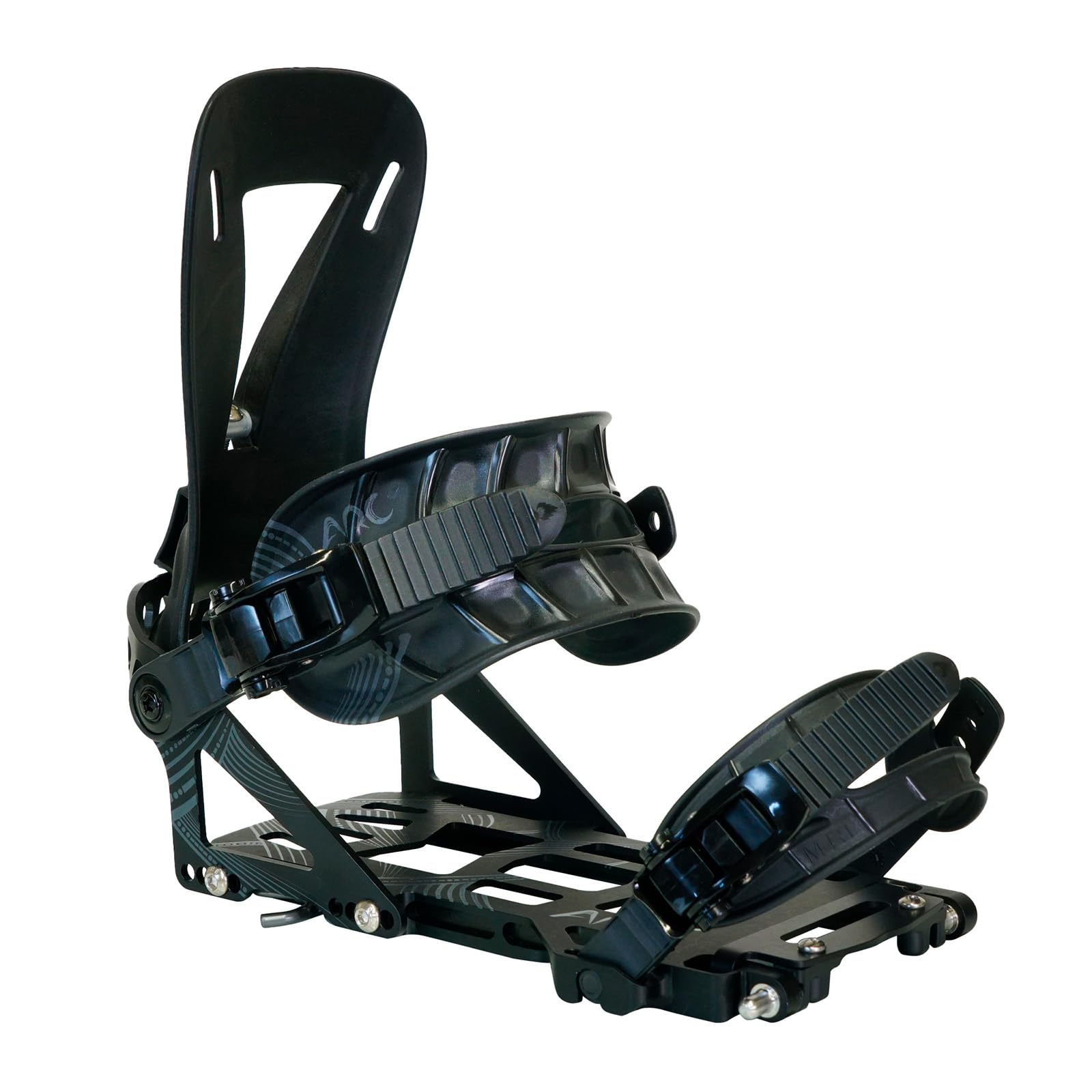 Spark R&D Unisex Arc ST Bindings - Durable Reliable Lightweight Easy-to-Install Puck-Compatible Splitboard Fasteners for All-Mountain, Freeride & Touring