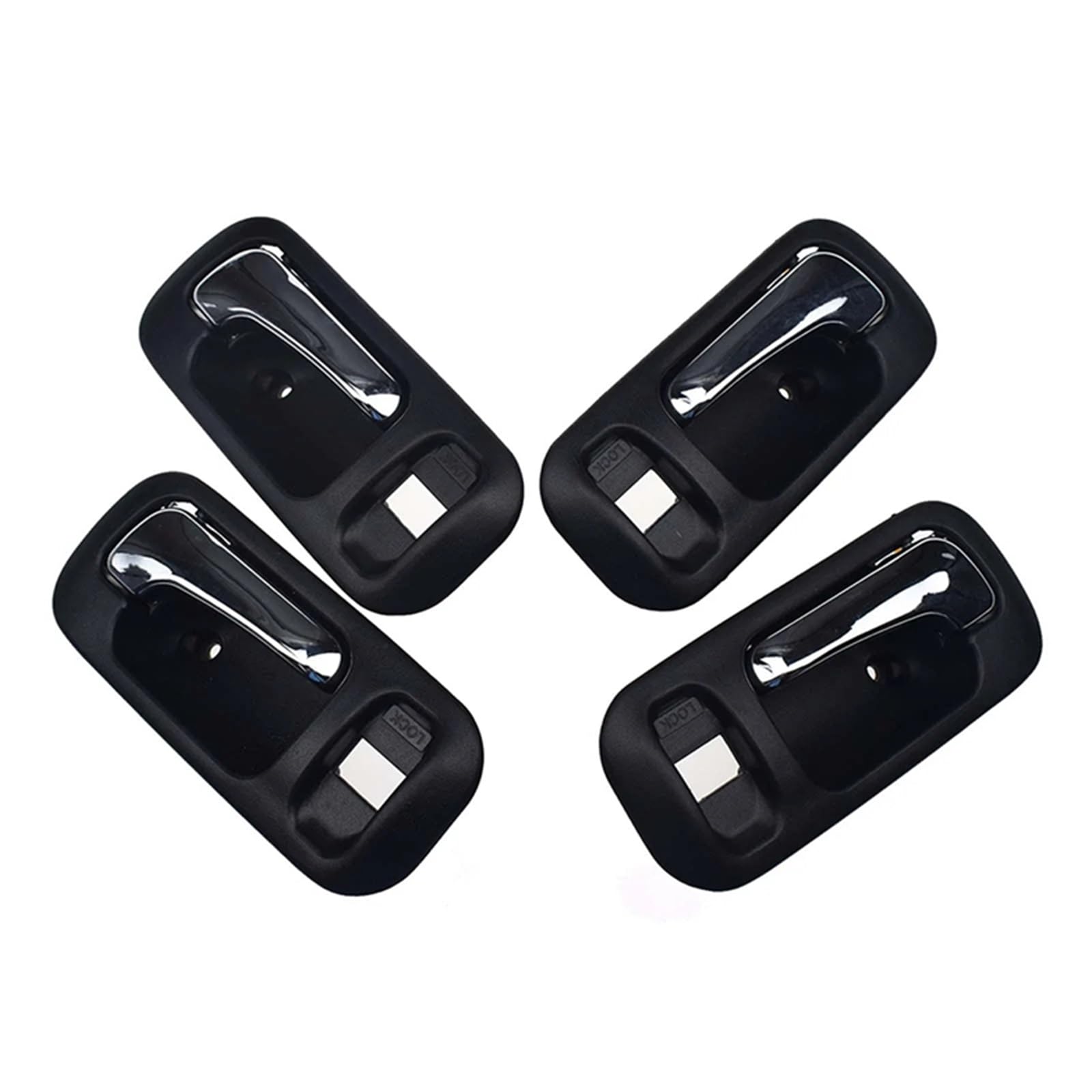 Kaiaygee One Color Interior Door Handles Front Compatible With Honda Cr-V, 1997-2001