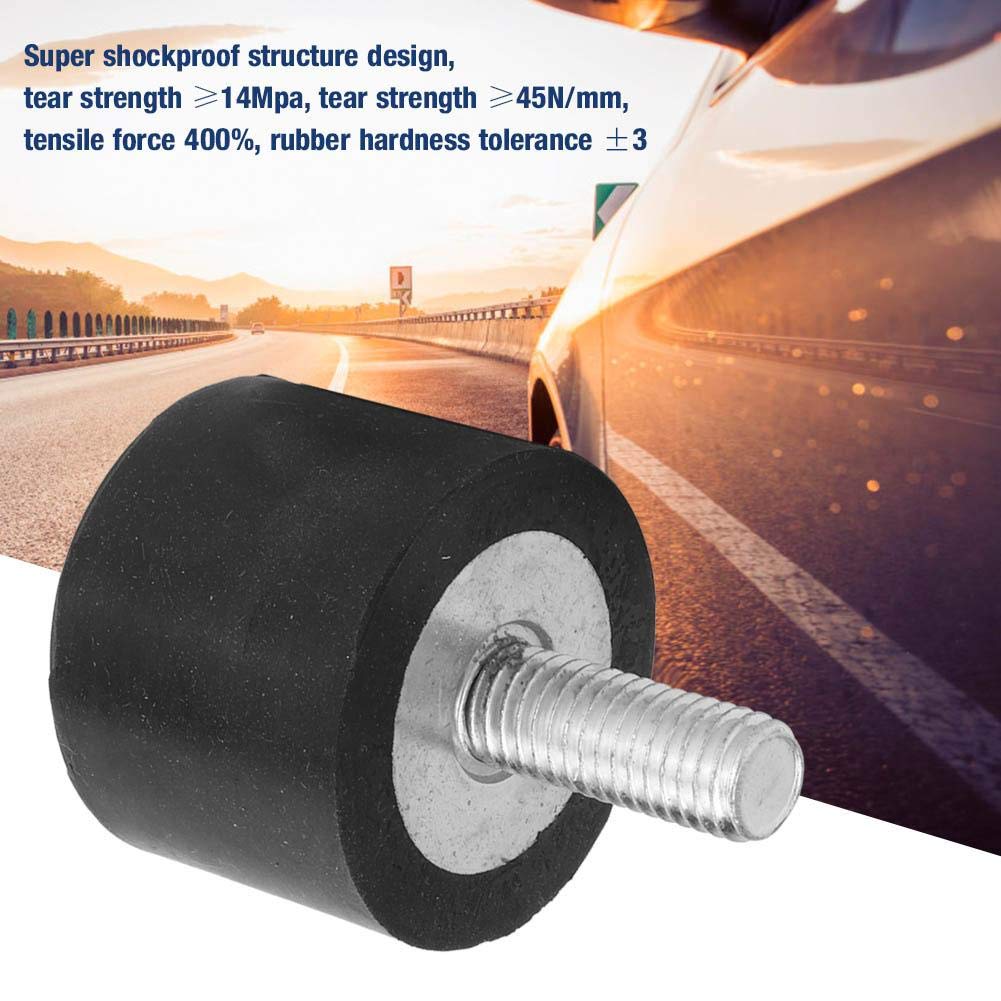 Bâti en Caoutchouc Anti-Vibration 4 PCS, Montage Canette Isolateur Amortisseur VE40*30 M10*25