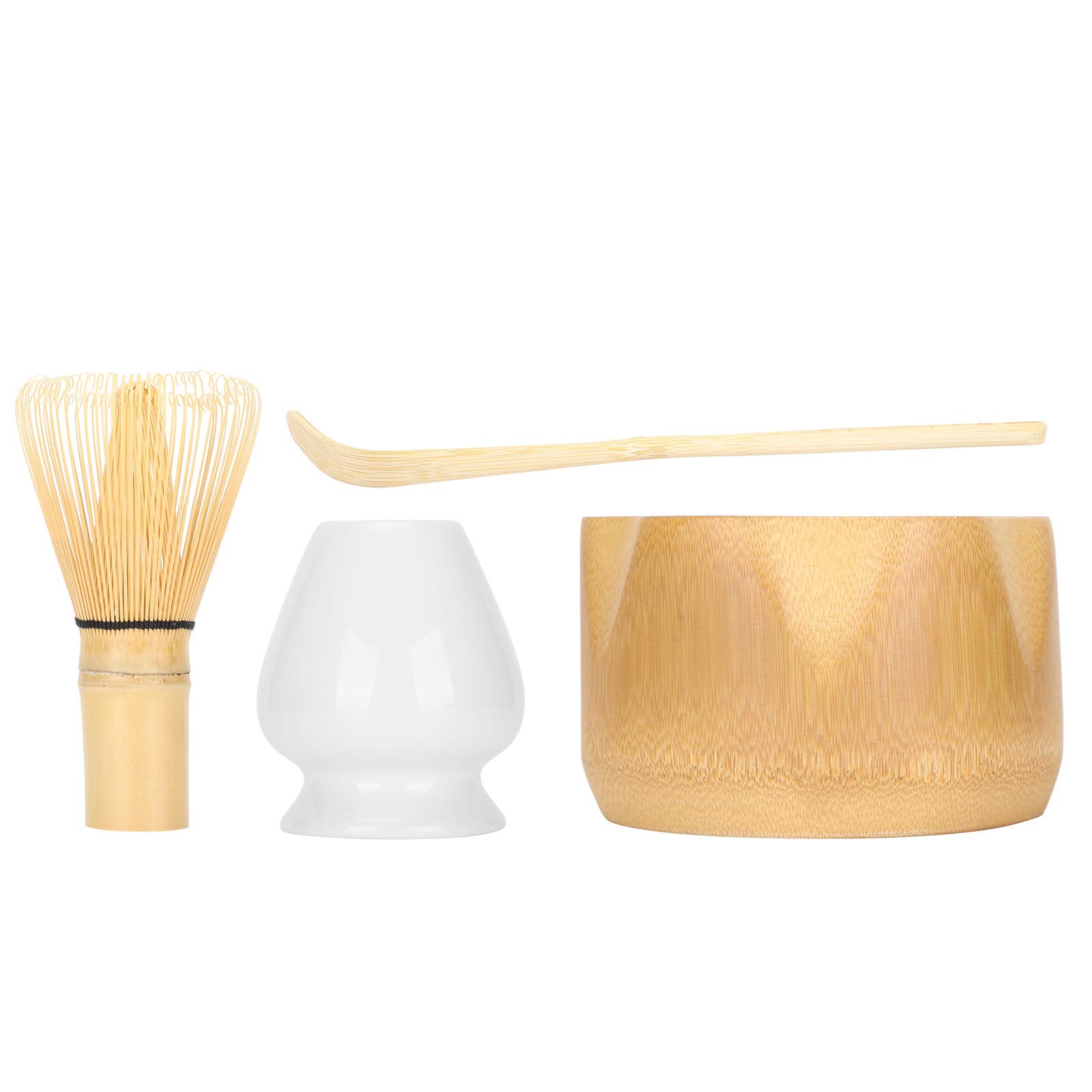Matcha Tool Set, Matcha Making Tool Set Tea Whisk Tea Scoop Bowl Ceramic Tea Whisk Holder Teaware Set Matcha Whisk Set for Matcha Tea Ceremony