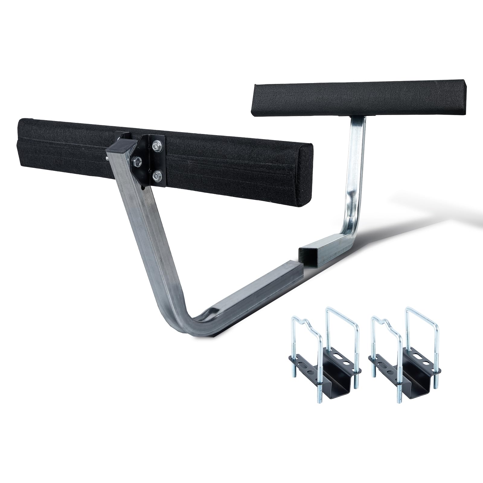 Yorovent Boat Trailer Guides Bunk Board with Carpet,Rustproof Heavy Duty Galvanized Steel,Easy Install, Suit Ski Boat, Fishing Boat, Sailboat Trailer