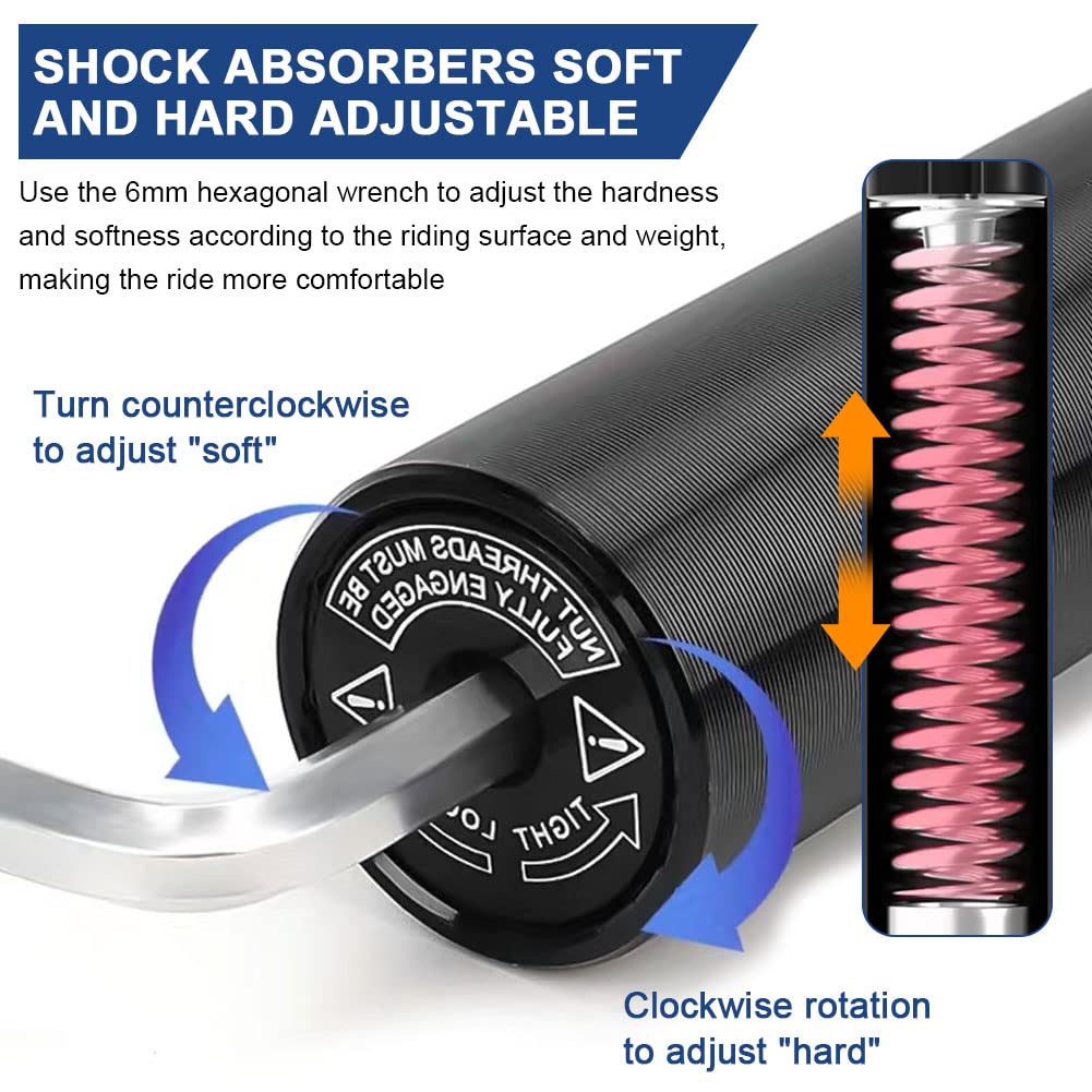Tige de selle à suspension pour vélo électrique Amortisseur Alliage d Tige de selle à suspension pour vélo électrique Amortisseur Alliage d