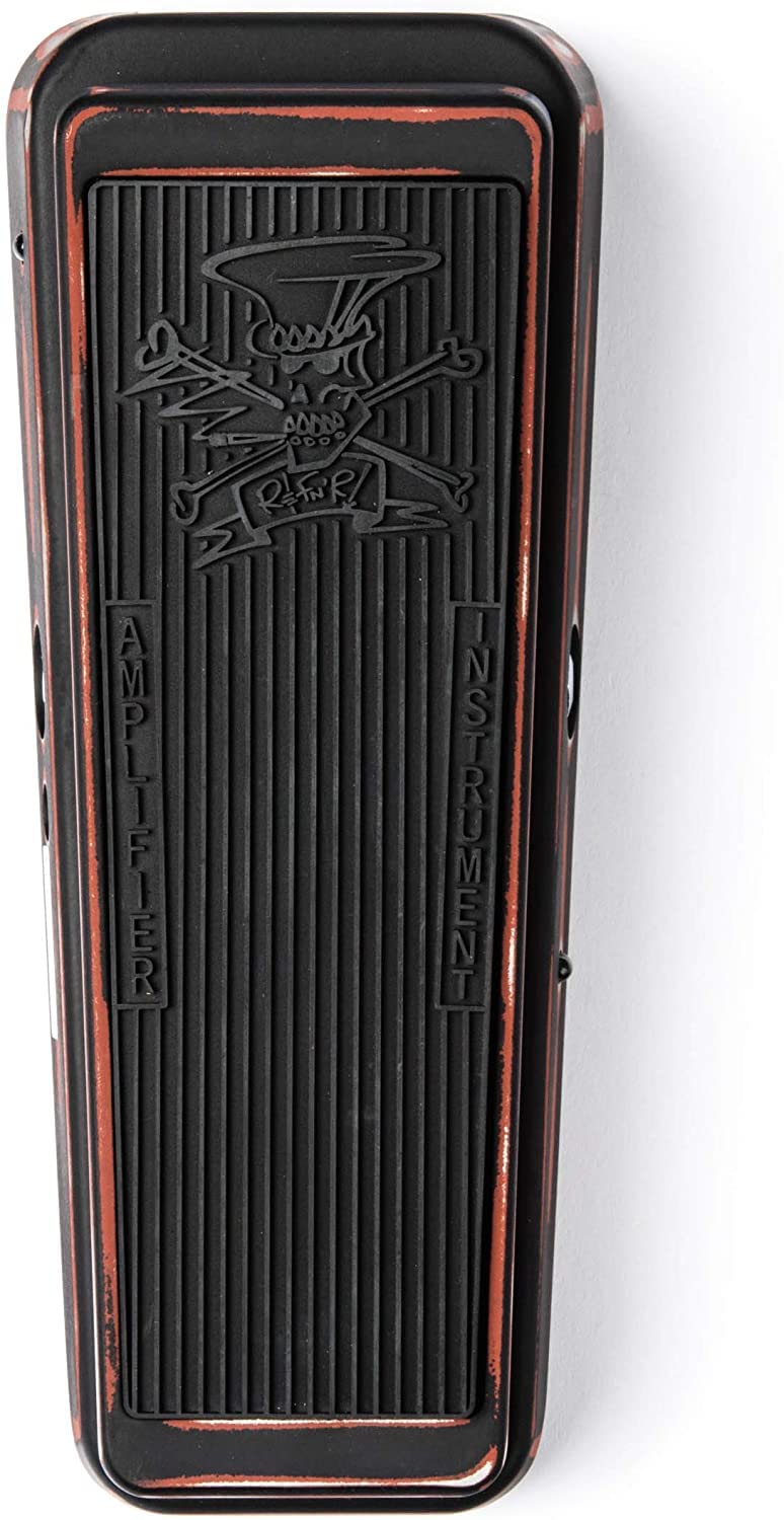 Dunlop SC95 Slash Cry Baby Classic Wah zestaw pedałów z 2 kablami instrumentalnymi i zasilaczem Dunlop ECB003