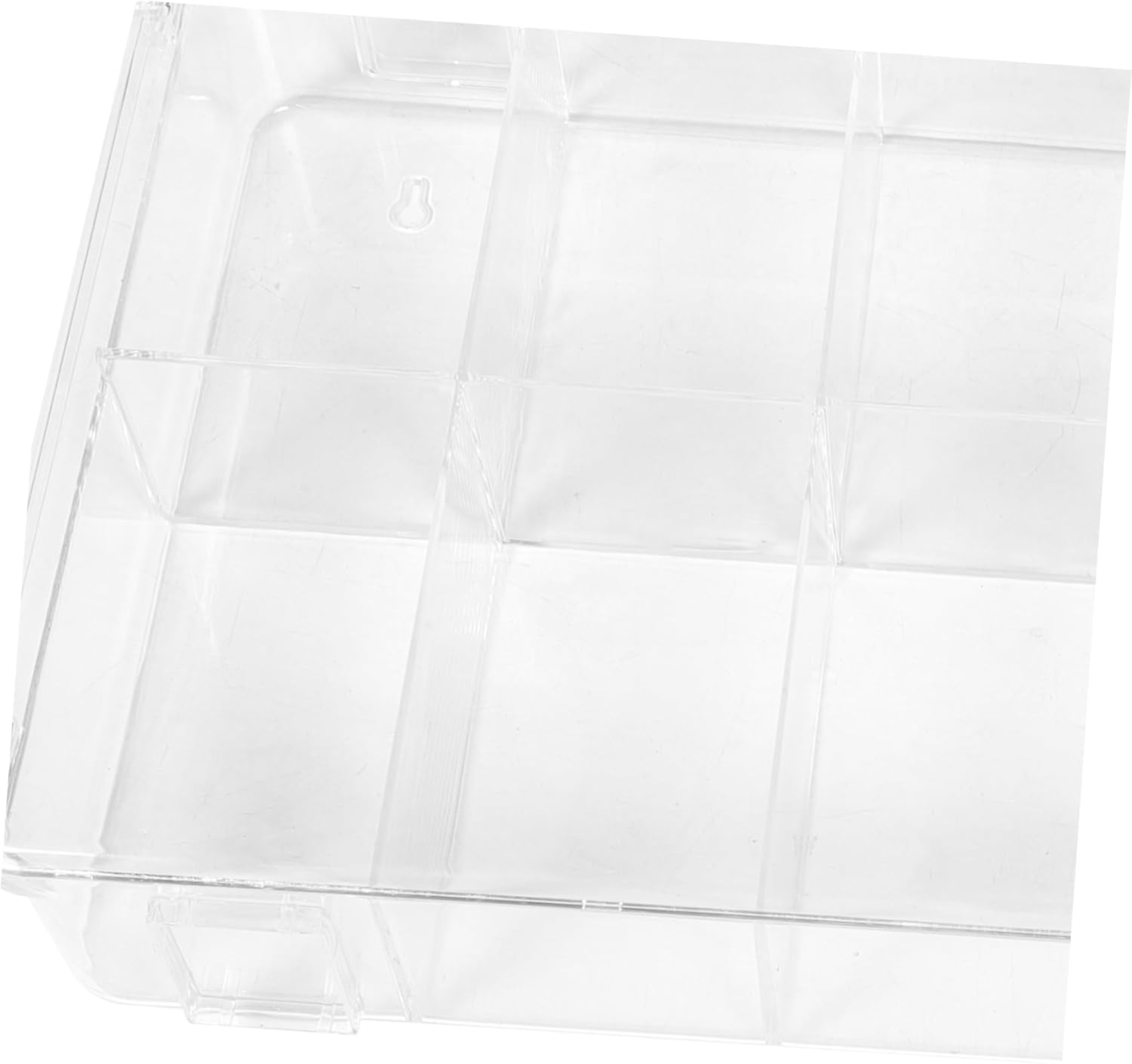 UPKOCH 12grid Acrylic Action Figure Display Case Compartments Doll Holder for Collectibles Models and Toys and Wear-Resistant Storage for Organizing Your Collection