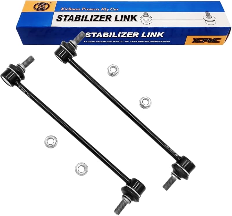 Kit de bieletas dianteiras da barra estabilizadora XCPMC para Ford Transit – 2 unidades