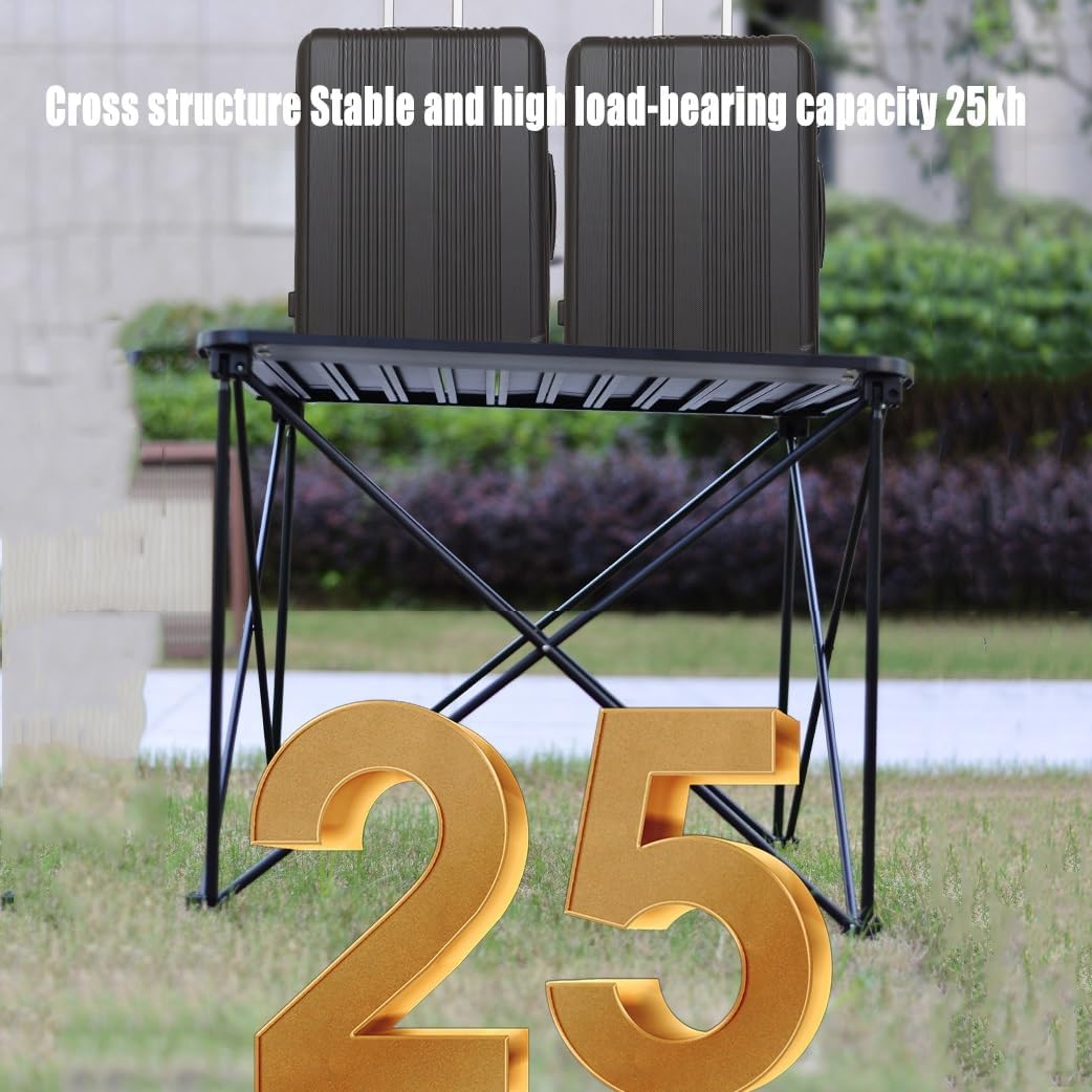 Portable Folding Camping Table,Lightweight Outdoor Roll-up Picnic Table, Camp Table for Beach,Party, Patio, BBQ