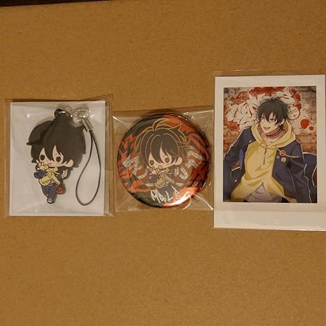 Amazon ヒプノシスマイク 缶バッジ ラバーストラップ 山田三郎 アニメ 萌えグッズ 通販