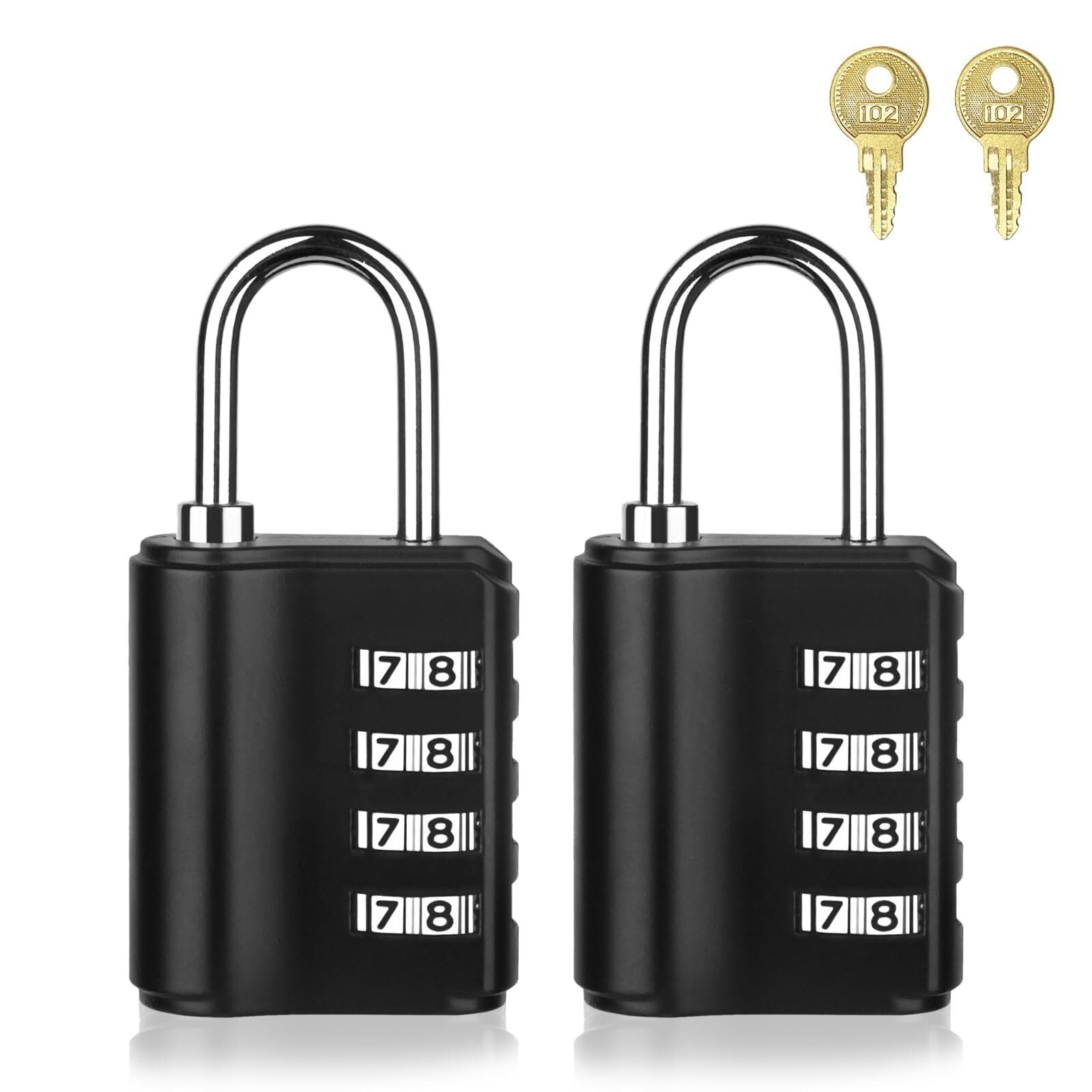 Serrure à combinaison extérieure avec clé : double protection anti-oubli pour clôture