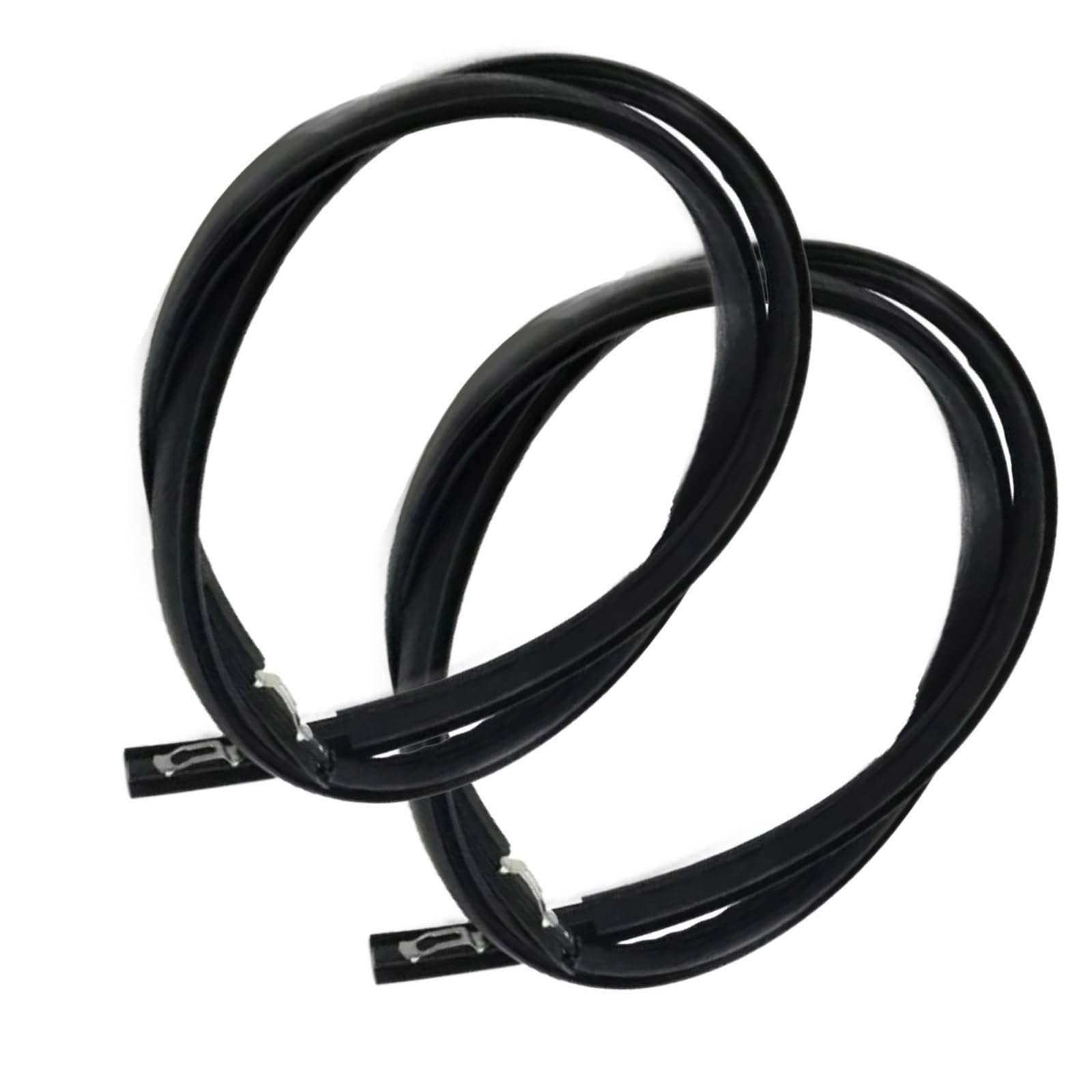 Roof Weatherstrip Trim for Spirior CU1 CU2 2010 2011 2012 2013 2014 Car Roof Drip Finish Moulding with Clip Accessories 74306-TL0-G02 74316-TL0-G02(Pair)