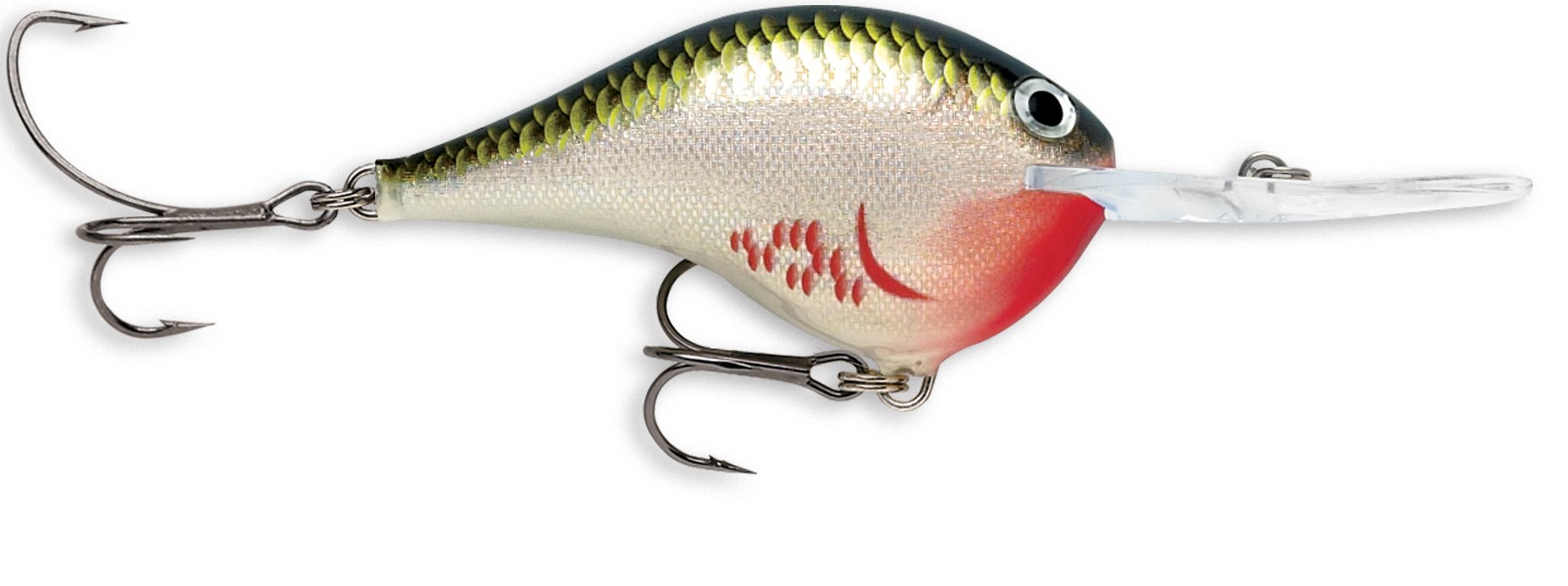 Leur Crankbait Rapala DT-10 - Balsa, Plonge Jusqu'à 10 Pieds - Avec