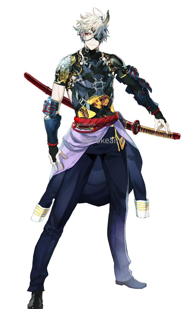 Amazon.co.jp: 刀剣乱舞 新刀剣男士・鬼丸国綱 コスプレ 衣装+道具+ 鎧 