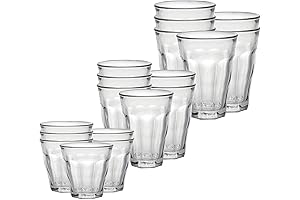 Duralex Picardie Tumblers: Unbreakable, Stackable French Glassware