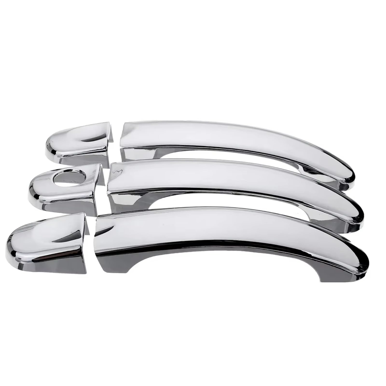 Ymnhbik One Color Door Handle Cover Compatible With Vw For Transporter 2003 2004 2005 2006 2007 2008 2009 For Caravelle 2003-2013 Door Handle Cover Decoration Exterior