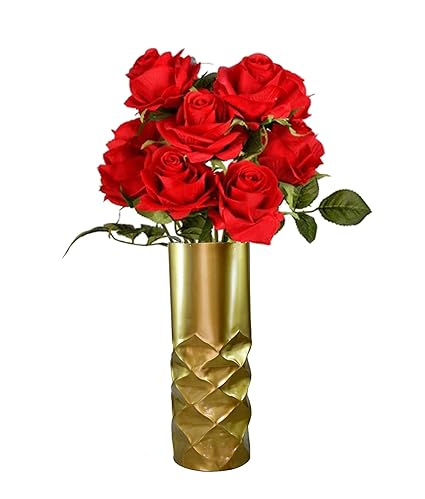 eSplanade Metal Flower Vase Pot / Decorative / Showpiece - 11