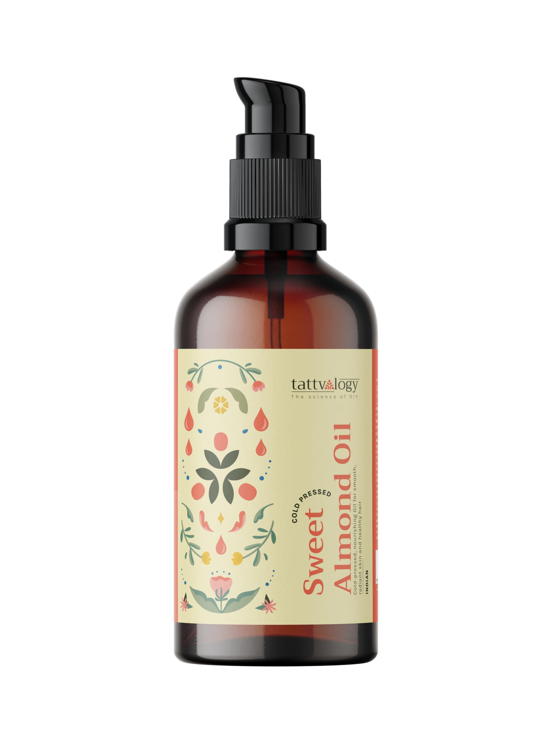 Nature's Tattva First Press Sweet Almond Oil from Kashmir, 100ml