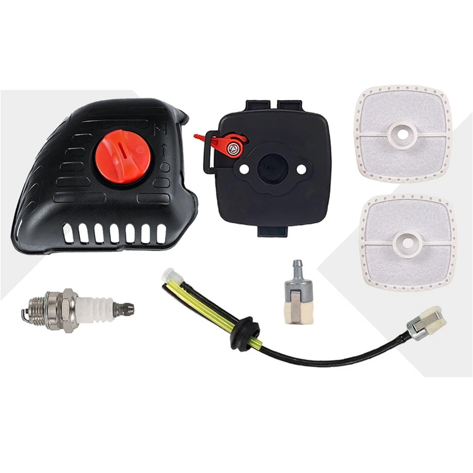 Compatible con el Juego de prefiltro de Filtro de Aire Stihl SRM225 | Filtro de papel de espuma for desbrozadora GT225 PAS225 K93 FS85 FS90