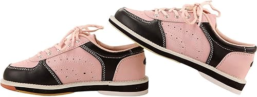 Miniatura 3 de LIPPAN Zapatos de boliche de cuero transpirable para mujer, antideslizantes, cómodos