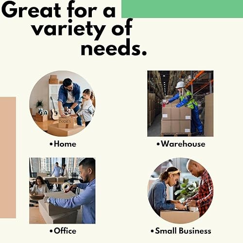 Miniatura 6 de PSBM - Kit dispensador de cinta y dispensador de bolsas de polietileno verde - 6 rollos, 1 dispensador - 38 pulgadas x 180 yardas, 2.3 mil, bolsas,