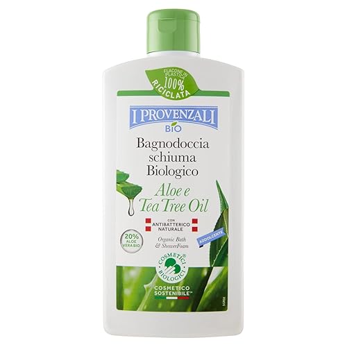 BIO Bagnoschiuma Biologico Aloe & Aceite de Árbol de Té 400 Ml. Addolcente disponible en Yaxa Venezuela