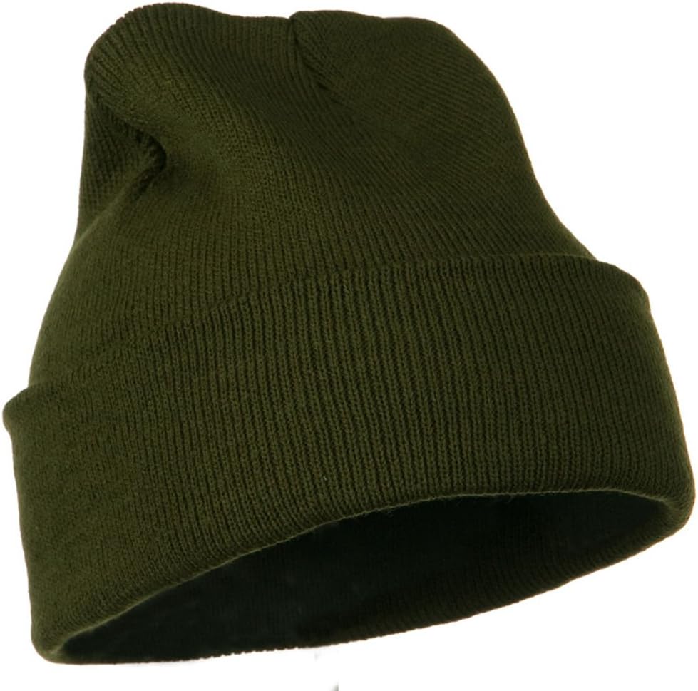 MG 12 Inch Long Knitted Beanie - Image 4