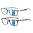 BONCAMOR 2 Pack Progressive Multifocus Reading Glasses Men and Women Computer Blue Light Blocking Anti Eyestrain Readers (Blue Brown, 2.0