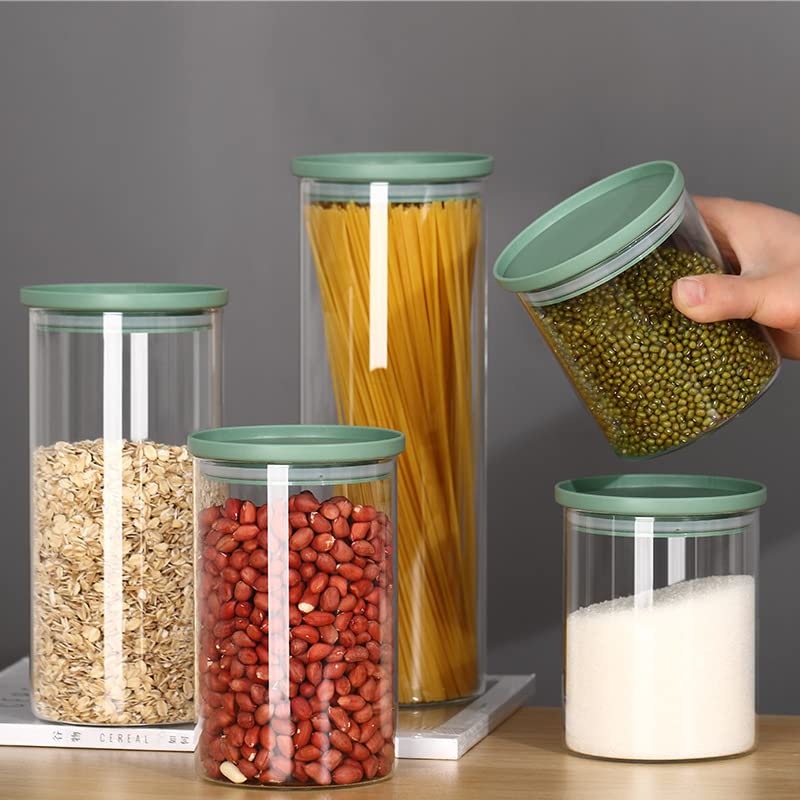 Amazon｜パスタケース ガラス パスタ保存容器 パスタ入れ物 保存瓶 