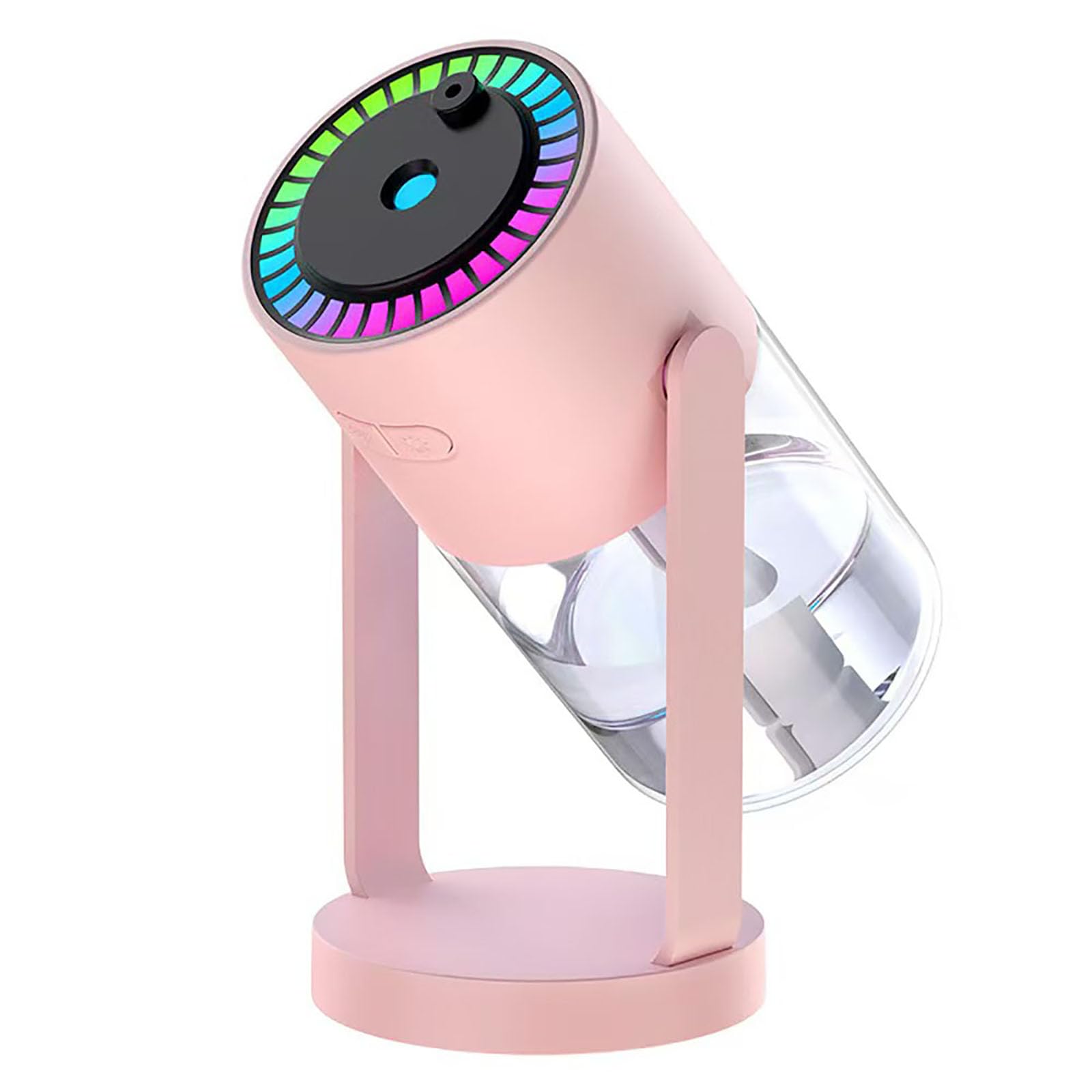 USB Star Projector Humidifier - 360 Rotatable RGB Light Quiet Ultrasonic Cool Mist Portable for Bedroom Office Car