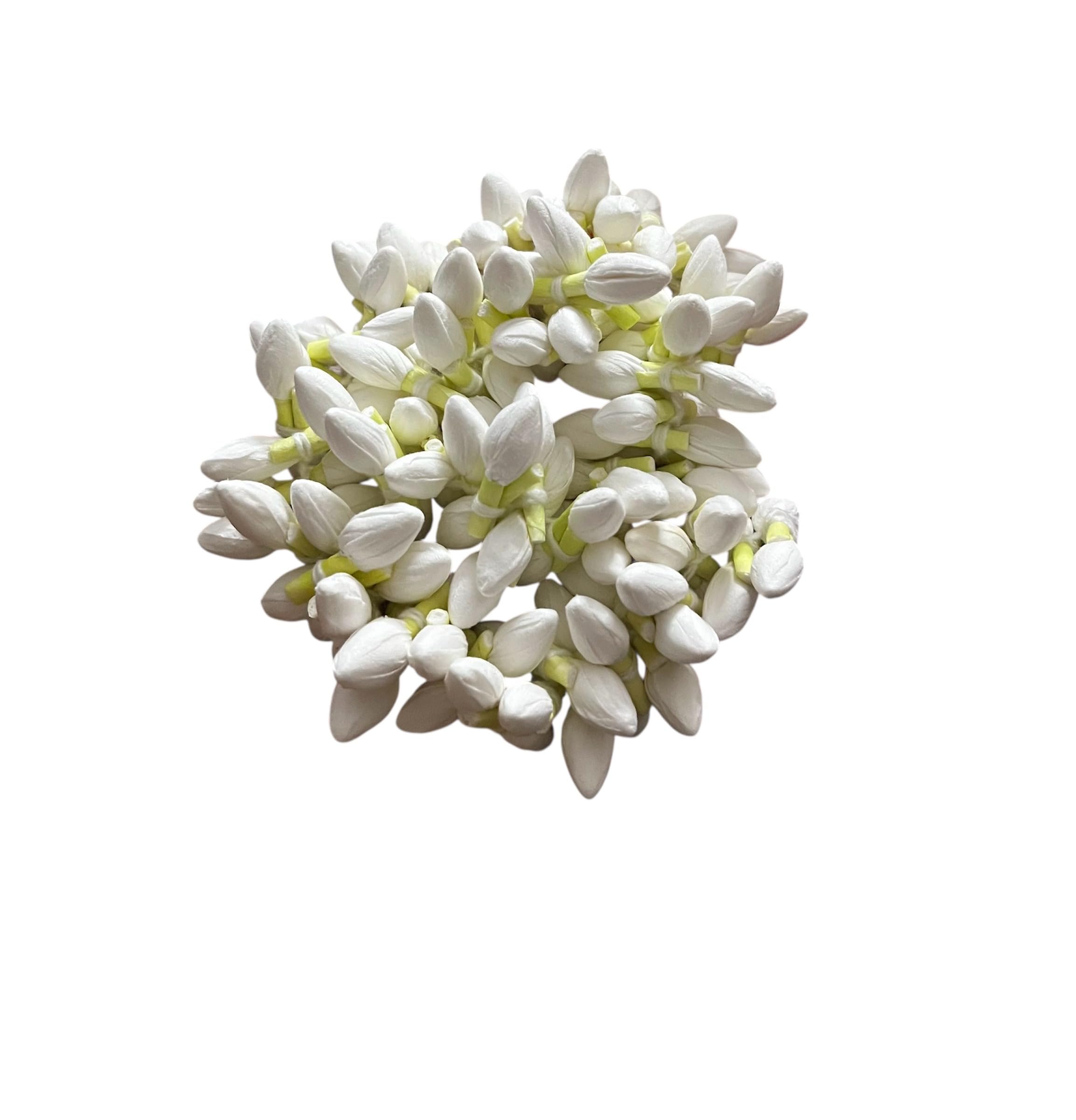Blue Blume-Artificial Jasmine for Hair/Gajra for Hair,Garland Juda for Women,Reusable, 40 cm Length