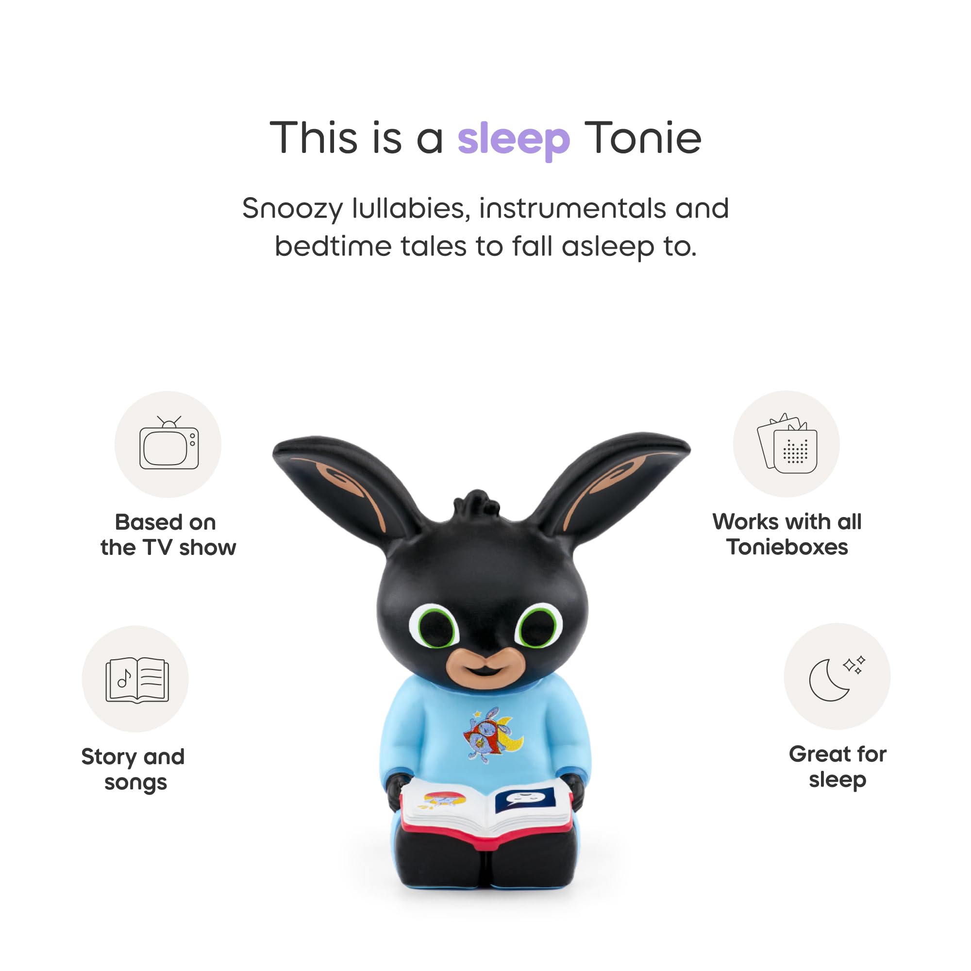 Bing’s Bedtime Audio Classic Tonie Character, Blue, 0.81375 liters - Image 2
