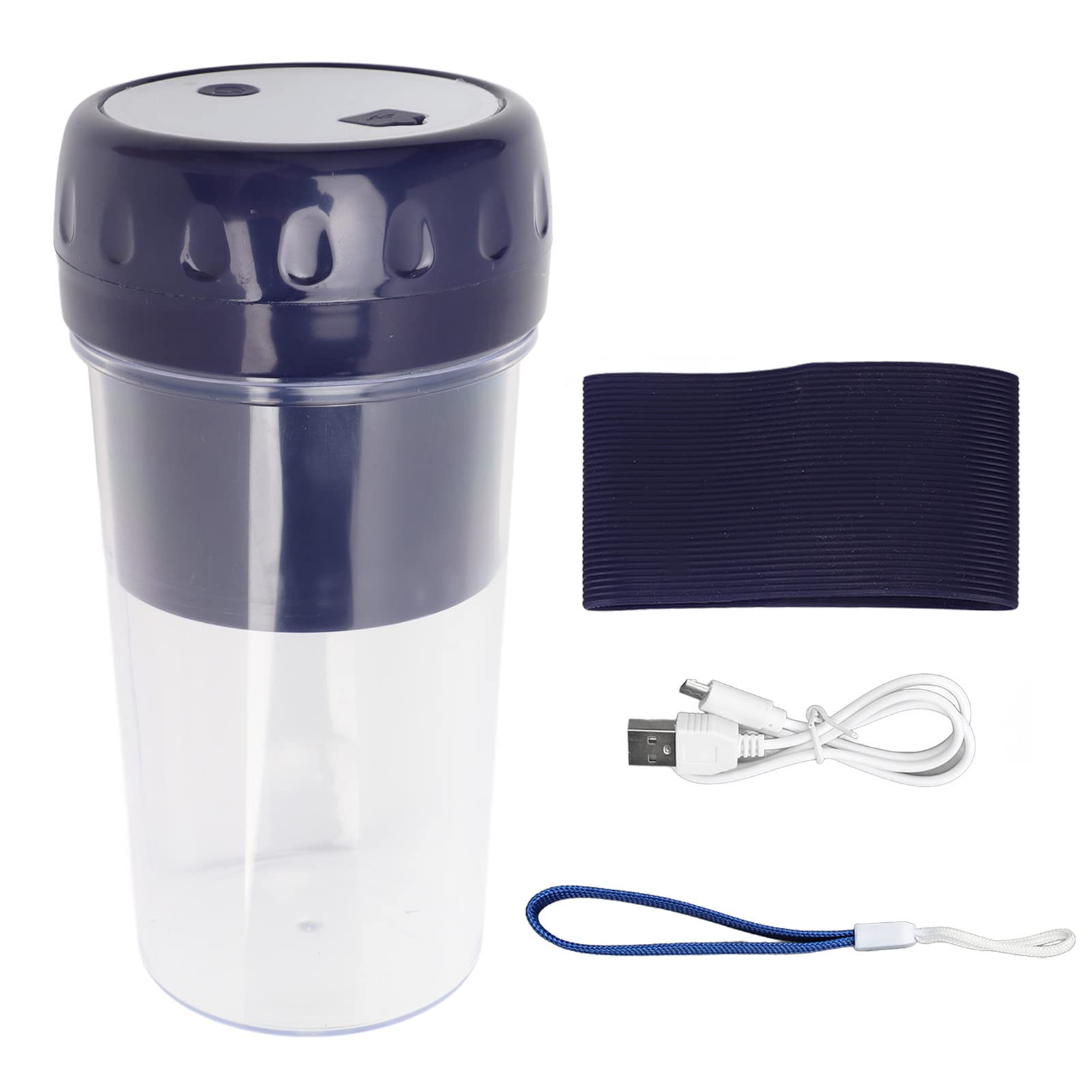 Frullatore Portatile Con Tazza 900ml - Estrattore Di Succo Elettrico Personale Per Bevande Fresche