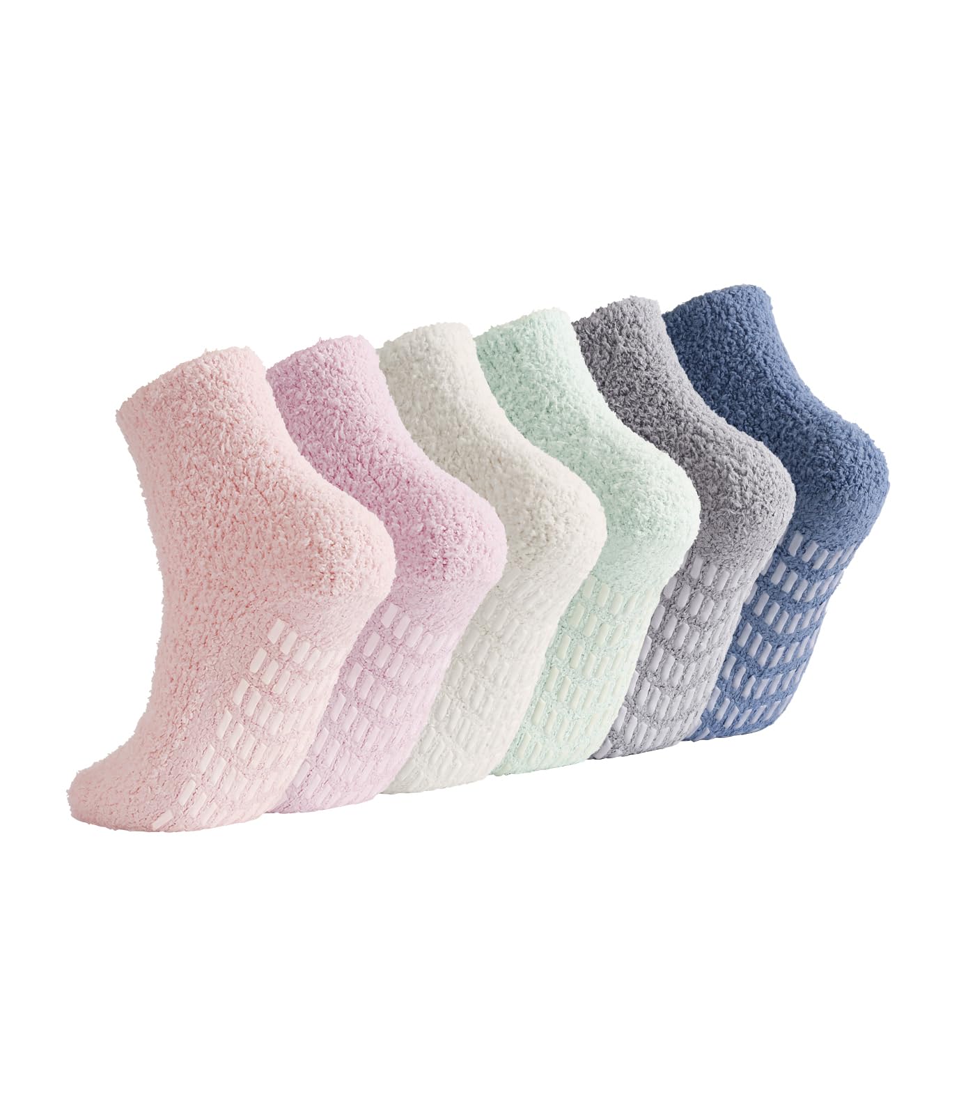 Breslatte Non Slip Hospital Socks with Grips for Women Grip Slipper Socks for Women Gifts