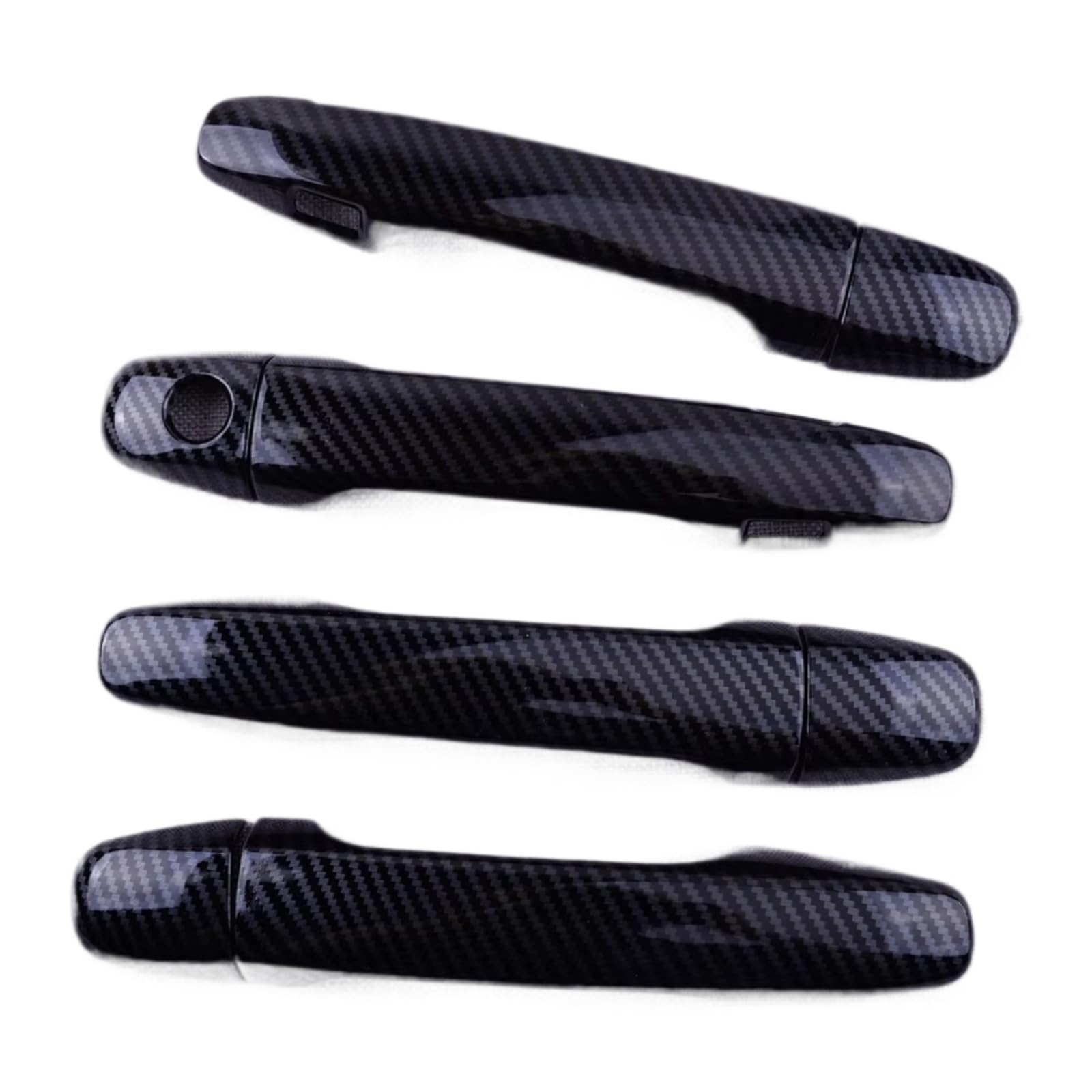 DSPOLIMV Outer Door Handle Cap Compatible with Subaru for Legacy for Levorg for WRX 2015-2018 Car Exterior Door Handle Cover Trim Set Parts Replacement