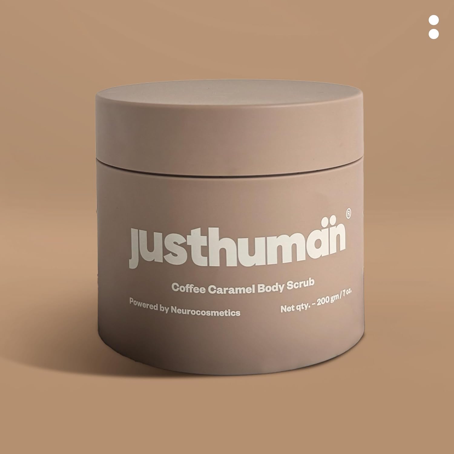Justhuman Coffee Caramel Body Scrub | Deeply exfoliates, reduces cellulite | Deep cleansing | Tightens, tones & hydrates | Smells like a cafe| Only Natural coffee extracts & Olive oil | 200g Justhuman Coffee Caramel Body Scrub | Deeply exfoliates, reduces cellulite | Deep cleansing | Tightens, tones & hydrates | Smells like a cafe| Only Natural coffee extracts & Olive oil | 200g