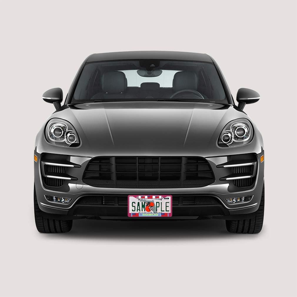 Sign Destination Metal License Plate Frame Samoa Car Auto Tag Holder Black 2 Holes Set of 2