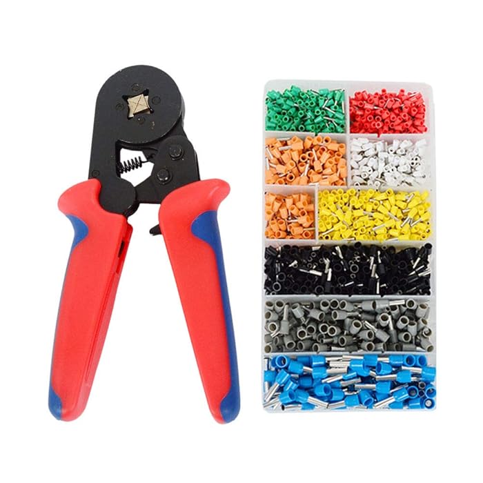 Buy Ferrules Crimper Pliers Set, Wire Ferrule Crimping Tool Kit with