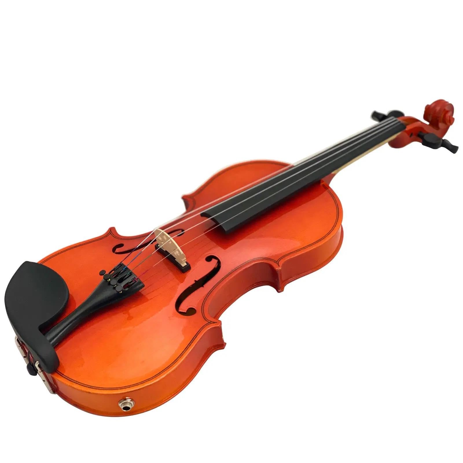 Violino Completo Per Violino Acustico A Grandezza Naturale | Top in abete, tastiera in ebano(3/4)