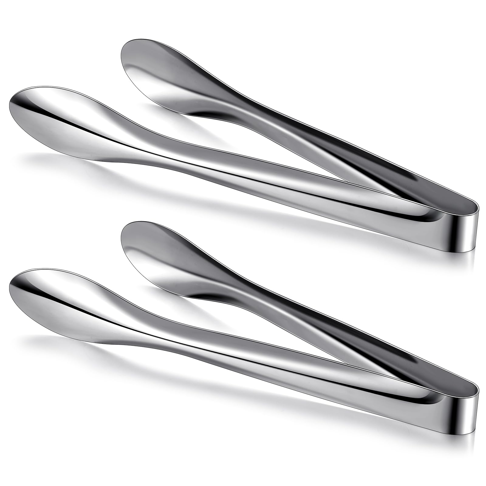 Silver Serving Tongs - 2 Pack -17