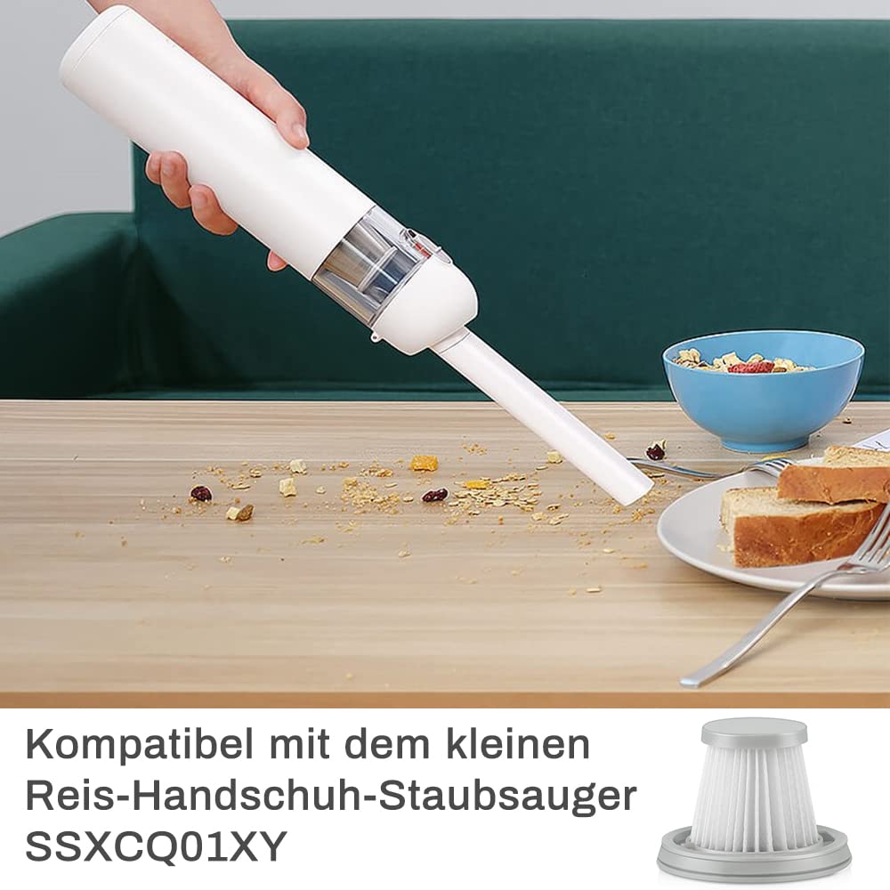 Filtri HEPA Per Aspirapolvere Xiaomi Mijia - Ricambi Lavabili Per Modello Senza Fili SSXCQ01XY, Set Da 4 Pezzi - Foto 4