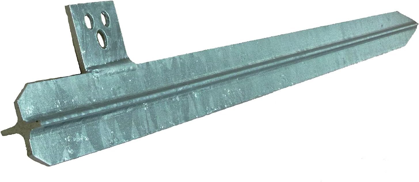 Grounding Set Consisting of Rod Earth (Cruiser Earth) 1.5 m with Connection Clamp Made of Galvanised Steel