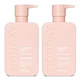 MONDAY HAIRCARE Clarify Shampoo and Conditioner Set 12 oz for Oily Hair Made with Grapefruit Extract, Coconut Oil, Shea Butter, Vitamin E and Pro-Vitamin B5