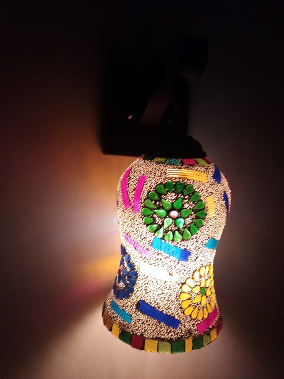 Mossaic Wall Lamp in Multicolor for Home Decoration-image-39