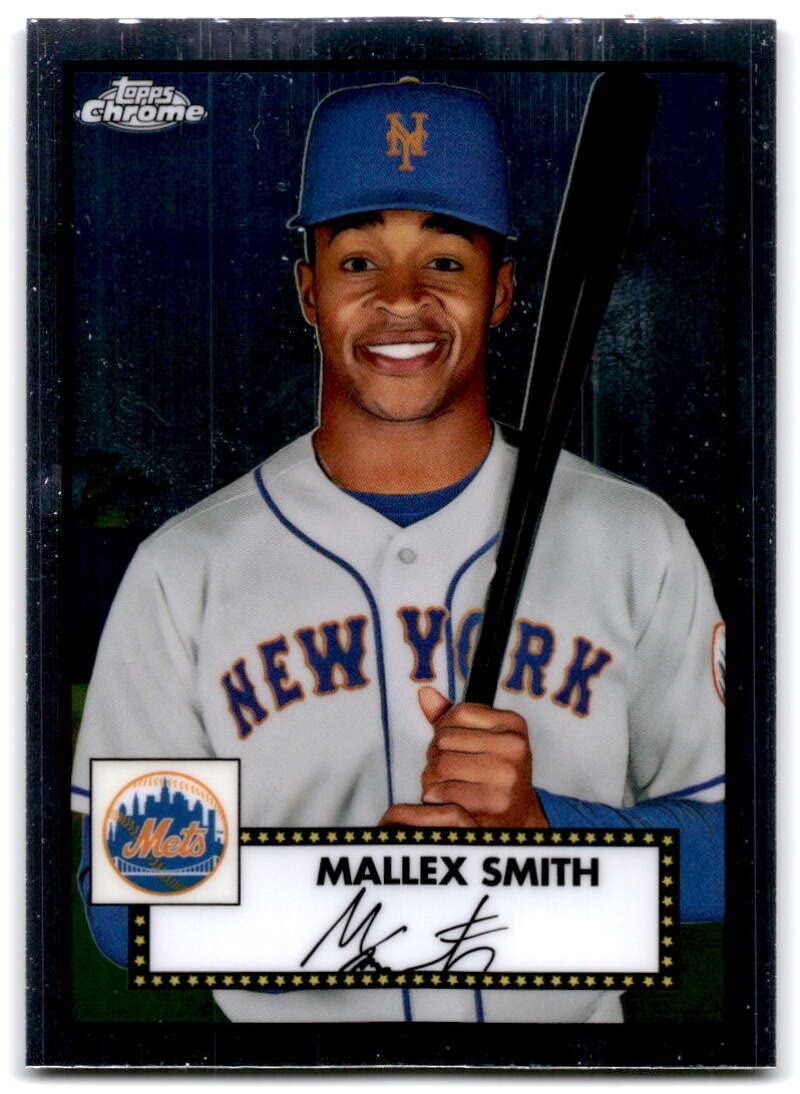 Baseball MLB 2021 Topps Chrome Platinum Anniversary #450 Mallex Smith Mets